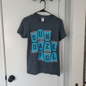 Gray Sun Daze FGL Beer Pong Concert Tee